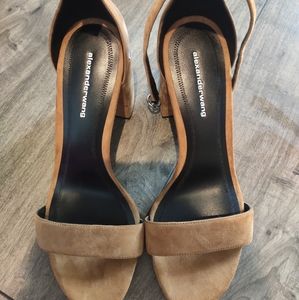 Alexander Wang High Block-Heel Sandals 39.5